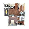 one bedroom apartment floor plan